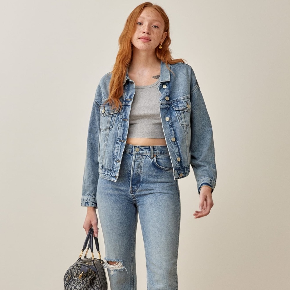 Reformation Madison Relaxed Jean Jacket